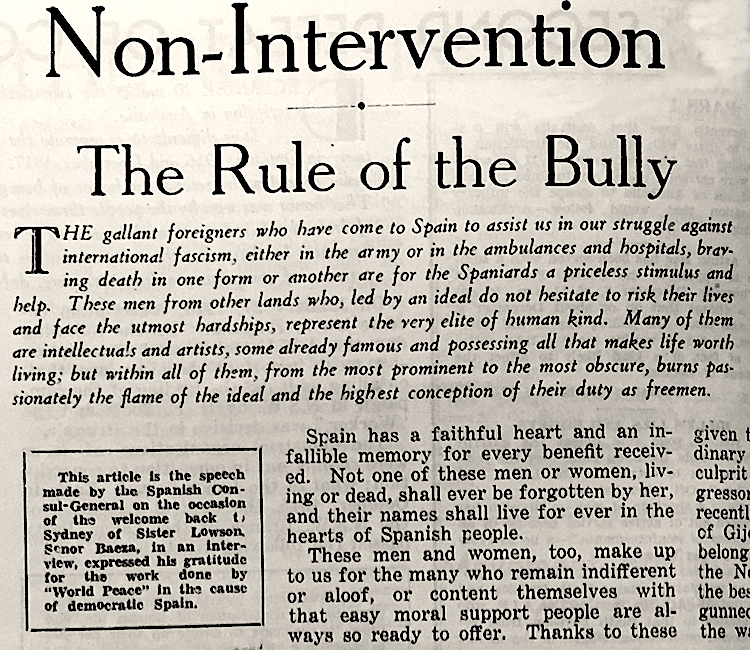 baeza - rule of the bully