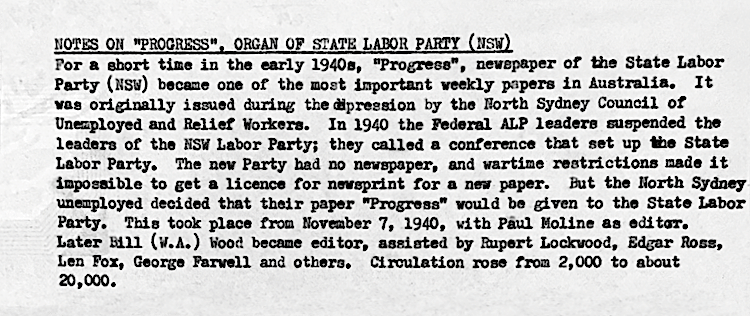 Fox notes on Progress 750